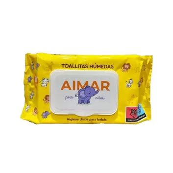 Oferta de Aimar toallitas baby 80 unidades por 1,25€ en De la Uz