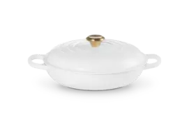 Oferta de Cacerola baja de hierro fundido por 339€ en Le Creuset