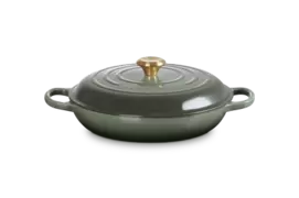 Oferta de Cacerola baja de hierro fundido por 339€ en Le Creuset