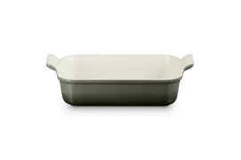 Oferta de Bandeja rectangular Heritage de cerámica de gres por 55€ en Le Creuset