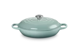 Oferta de Cacerola baja de hierro fundido por 339€ en Le Creuset