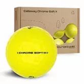 Oferta de Segunda Vida - Callaway Chrome Soft X - Amarillo 24 Piezas - Bueno por 39,99€ en Decathlon