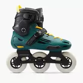 Oferta de Segunda vida - Patines 3 Ruedas Freeskate Adulto Oxelo MF900 Verde - EXCELENTE por 76,5€ en Decathlon