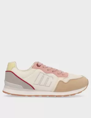 Oferta de ZAPATILLA MUSTANG 60441 CREMA NUDE por 27,97€ en Lola Rey