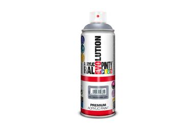 Oferta de Pintura spray acrilica evolution brillo 520 cc ral 7000 gris ardilla por 6,15€ en Cifec