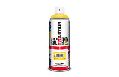 Oferta de Pintura spray acrilica evolution mate 520 cc ral 1021 amarillo colza por 6,15€ en Cifec