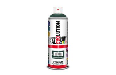 Oferta de Pintura spray acrilica evolution mate 520 cc ral 6005 verde musgo por 6,15€ en Cifec