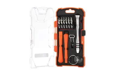 Oferta de Kit herramientas reparacion smartphone 17 piezas por 10,95€ en Cifec