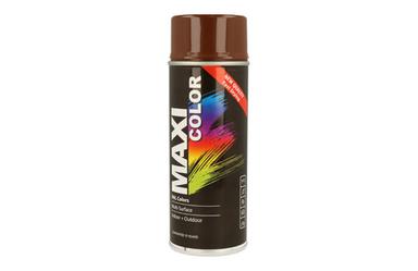 Oferta de Pintura spray maxi color brillo 400 ml ral 8011 pardo nuez por 4,95€ en Cofac