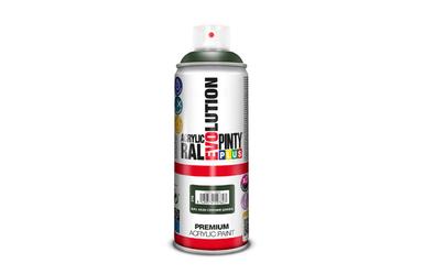 Oferta de Pintura spray acrilica evolution brillo 520 cc ral 6020 verde cromo por 6,15€ en Cofac