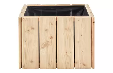 Oferta de Jardinera de madera rectangular balcon 41 x 28 x 28 cm por 51,75€ en Cofac