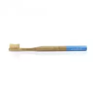 Oferta de Cepillo dental de bambú adultos azul por 1,75€ en Dideco