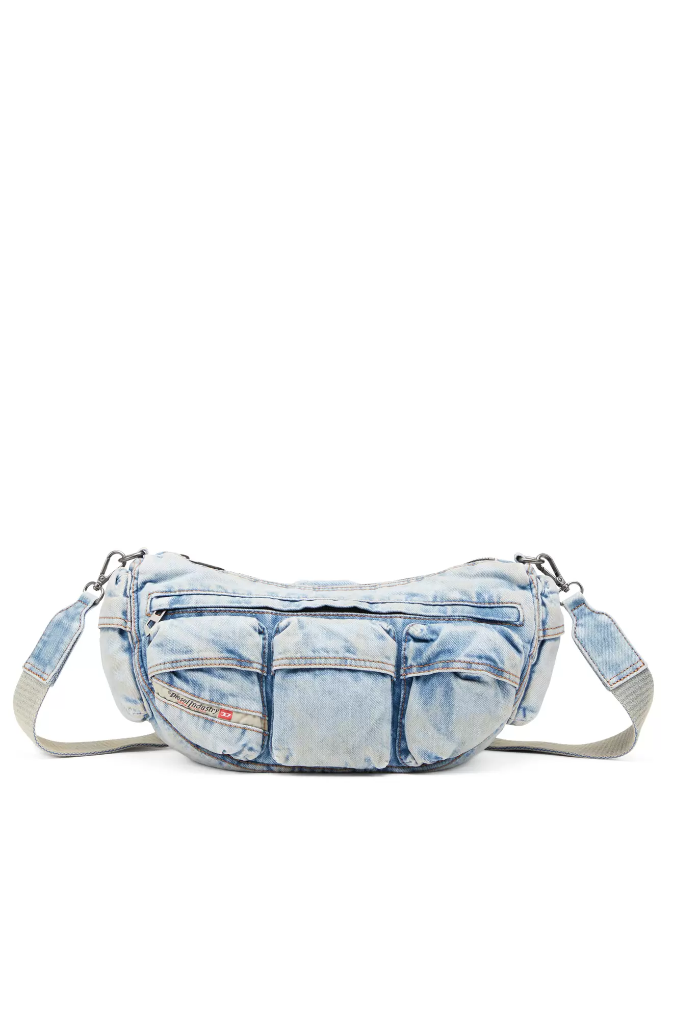 Oferta de Travel 3000-Bolso Multipocket en denim tratado por 350€ en Diesel