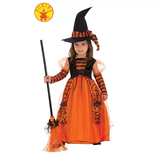 Oferta de Disfraz bruja color naranja Infantil por 19,95€ en Centroxogo