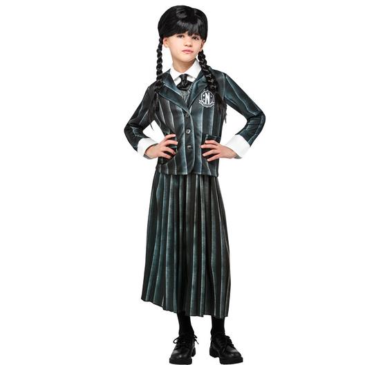 Oferta de Disfraz Miércoles Addams uniforme  infantil por 39,95€ en Centroxogo