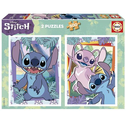 Oferta de Educa puzzle 2X500 Stitch por 8,97€ en Centroxogo
