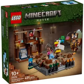 Oferta de Lego Minecraft ring de combate de mansión bosque por 54,95€ en Centroxogo