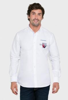 Oferta de Camisa Polo Team bordada color blanco por 55,93€ en Valecuatro