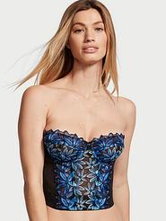 Oferta de Ziggy Glam Floral Embroidery Unlined Corset Top por 102,68€ en Victoria's Secret