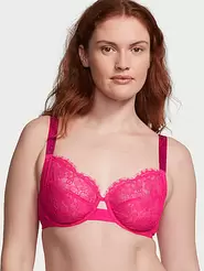 Oferta de Sujetador de copa completa de encaje con tiras brillantes The Fabulous by Victoria's Secret por 34,11€ en Victoria's Secret