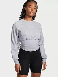 Oferta de Cuello redondo estilo corsé de polar de algodón por 21,99€ en Victoria's Secret