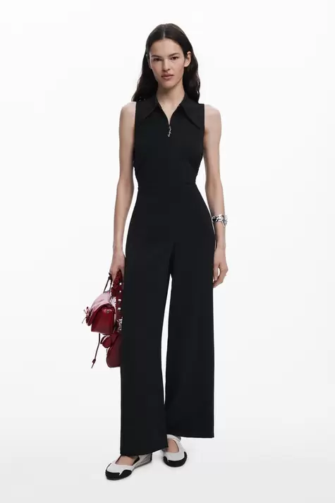 Oferta de Mono largo fruncidos por 129€ en Desigual