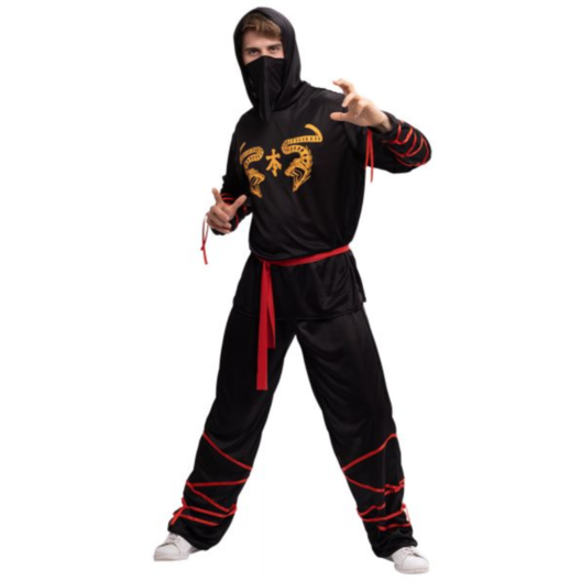 Oferta de Disfraz Ninja Negro Adulto por 19,95€ en Disfraces Merlín