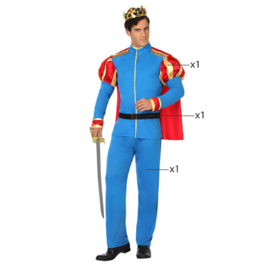 Oferta de Disfraz Príncipe Azul Adulto por 28,5€ en Disfraces Merlín
