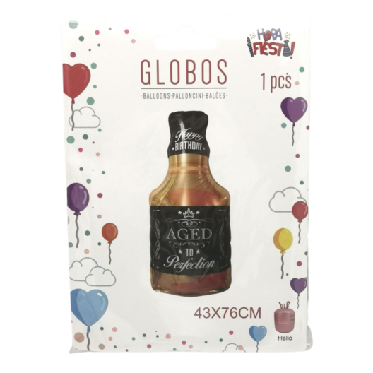 Oferta de Globo Foil Botella Whisky... por 1,95€ en Disfraces Merlín