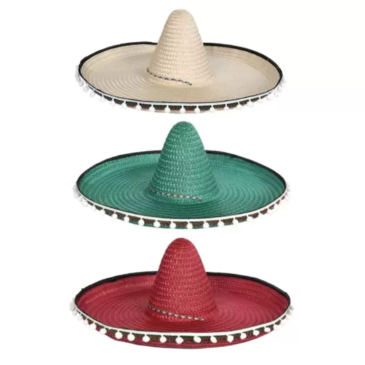 Oferta de Sombrero Mexicano 45cm por 8,95€ en Disfraces Merlín