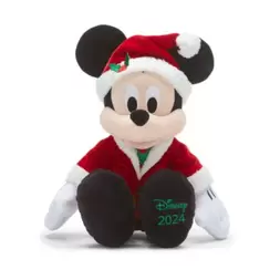 Oferta de Peluche mediano navideño Mickey Mouse 2024 por 30,9€ en Disney