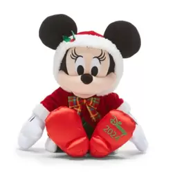 Oferta de Peluche mediano navideño Minnie Mouse 2024 por 30,9€ en Disney