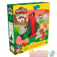 Oferta de Dino-isla del volcan play-doh por 21,99€ en Don Dino