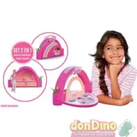 Oferta de Estuche maquillaje barbie ice-shop por 29,95€ en Don Dino