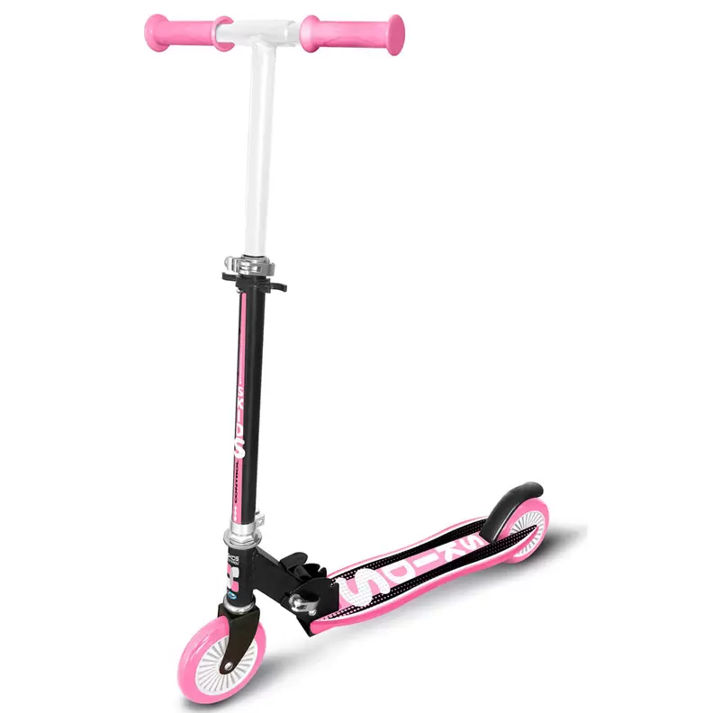 Oferta de Patinete Plegable Ergonómico Rosa por 29,99€ en DRIM