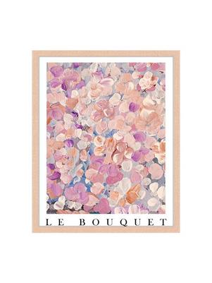 Oferta de Impresión digital enmarcada Le Bouquet por 94€ en Westwing