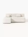 Oferta de Sofá cama rinconera de borreguillo con espacio de almacenamiento Pao por 1799€ en Westwing