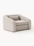 Oferta de Sillón cama en tejido bouclé Eliot por 899€ en Westwing