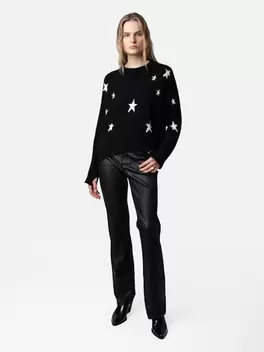 Oferta de Jersey Markus Stars 100% Cachemira por 495€ en Zadig & Voltaire