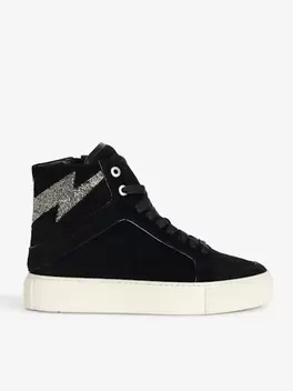 Oferta de Plataformas Deportivas ZV1747 High Flash por 297€ en Zadig & Voltaire