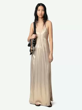 Oferta de Vestido De Satén De Rayón por 445€ en Zadig & Voltaire