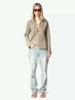 Oferta de Jersey Listy por 445€ en Zadig & Voltaire