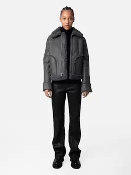 Oferta de Chaqueta Kady Shearling por 1895€ en Zadig & Voltaire