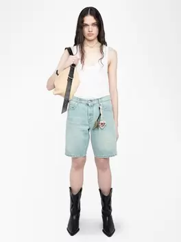 Oferta de Short Sady Denim por 245€ en Zadig & Voltaire