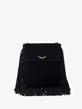 Oferta de Bolso de mano Rockson Nano Suede por 345€ en Zadig & Voltaire