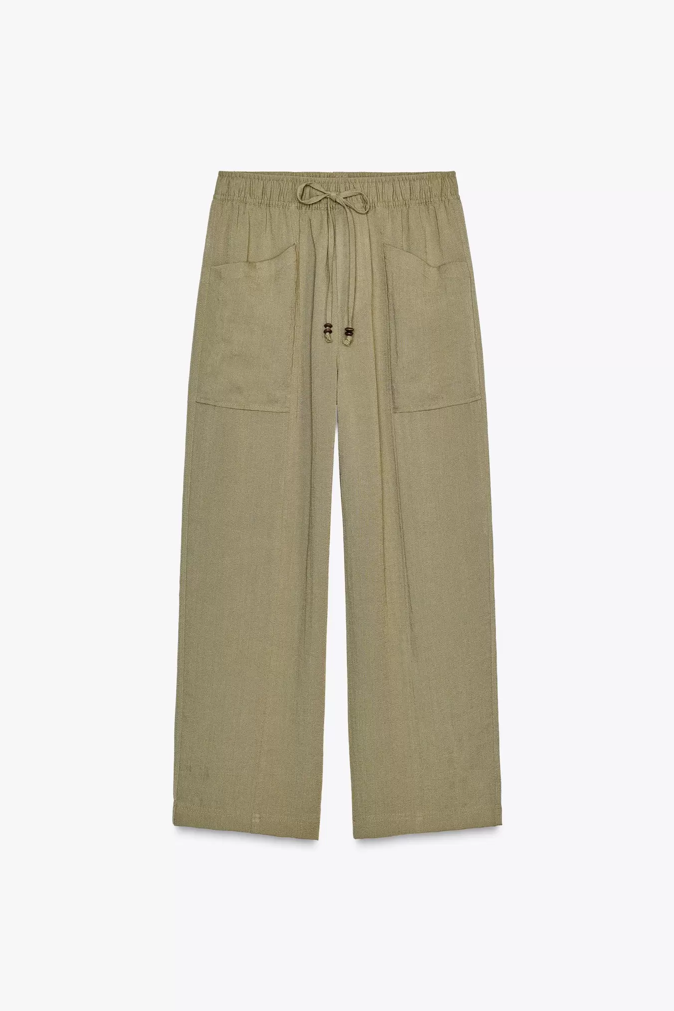 Oferta de PANTALÓN RÚSTICO CINTURA ELÁSTICA por 25,95€ en ZARA