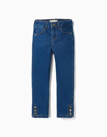 Oferta de Pantalones de Ganga para Niña 'Skinny', Azul por 22,99€ en Zippy