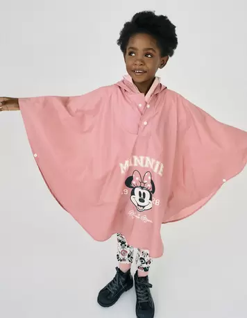 Oferta de Poncho de Lluvia para Bebé y Niña 'Minnie', Rosa por 25,99€ en Zippy