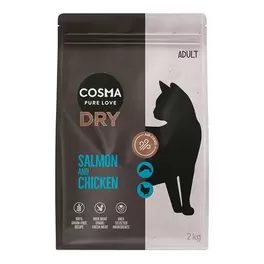 Oferta de Cosma Air-Dried 2 kg pienso para gatos ¡con gran descuento! por 24,29€ en Zooplus