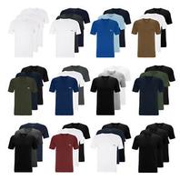 Oferta de 3er Pack BOSS Herren Classic T-Shirts kurzarm Shirts Pure Cotton C-Neck V-Neck por 39,99€ en eBay